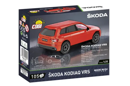 COBI Klemmbausteine Auto Skoda KODIAQ VRS - 105 Teile