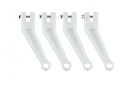 Microheli Anlenkarme aus Kunststoff für OMPHobby M2 EVO Tuning 4Blatt Hauptrotorkopf Set