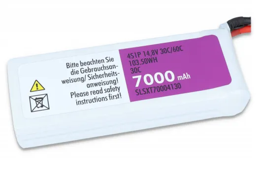 SLS LiPo Akku XTRON 7000mAh 4S1P 14,8V 30C/60C