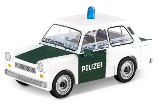 COBI Klemmbausteine Auto Trabant 601 Polizei - 82 Teile