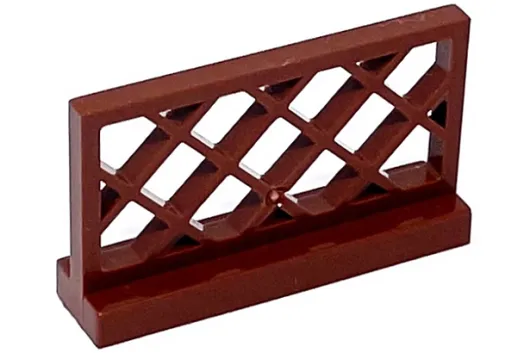 Klemmbausteine Zaun in braun 20Stück