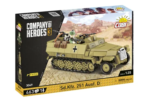 COBI Klemmbausteine COMPANY OF HEROES 3 Auto FAMO Recovery Half Truck - 463 Teile