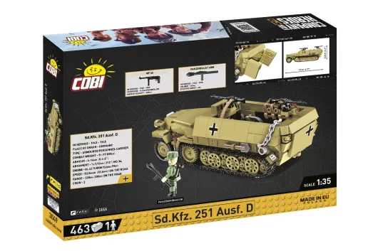 COBI Klemmbausteine COMPANY OF HEROES 3 Auto FAMO Recovery Half Truck - 463 Teile