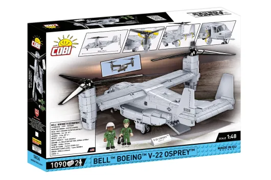 COBI Klemmbausteine Flugzeug Bell Boeing V22 Osprey - 1090 Teile