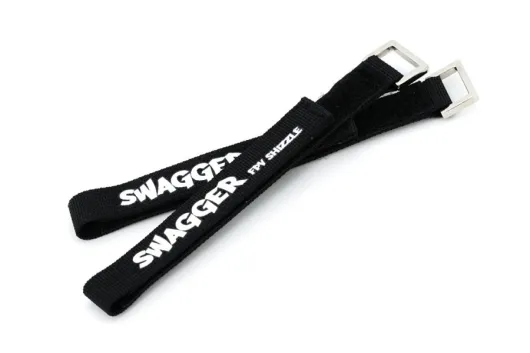 Swagger Straps SLIM „UNBREAKABLE Swagger-FPV-Shizzle" / Akkuklettband 260x16mm 2Stück