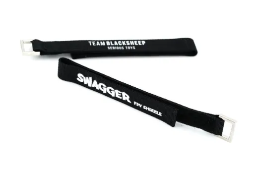 Swagger Straps SLIM „UNBREAKABLE Swagger-FPV-Shizzle" / Akkuklettband 260x16mm 2Stück