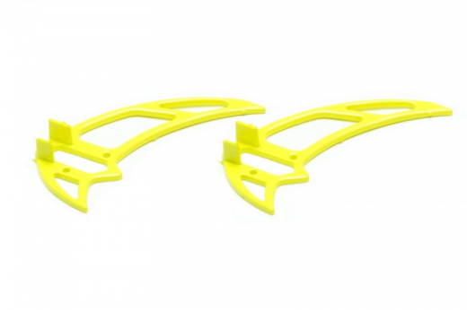 FliteZone Ersatzteile Leitwerk Gelb 2Stück für 120X RC Helicopter