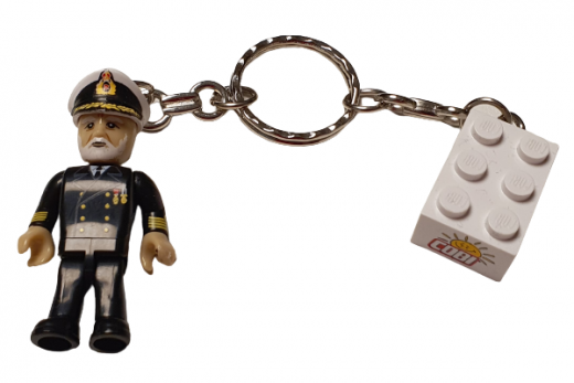 COBI Sammelfigur 1 Kapitän mit Schlüsselring