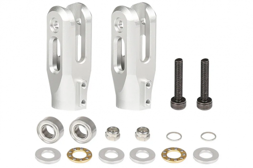 OMPHobby Ersatzteile Aluminium Hauptrotor Blatthalter Set für M4