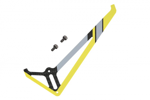 OMPHobby Ersatzteile Heckfinne gelb für M4 und M4 Max