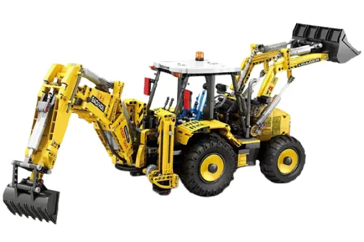 Reobrix Klemmbausteine Baggerlader - 2466 Teile