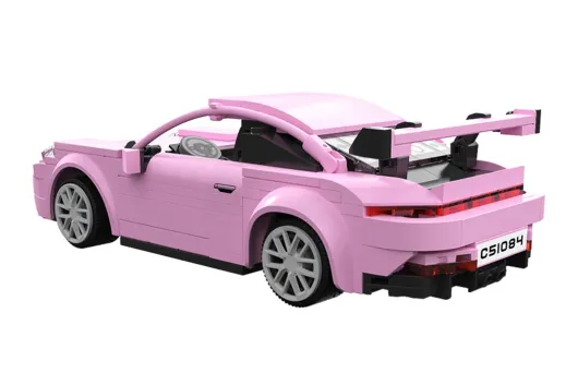 CaDA Klemmbausteine Legenden Sportwagen RS - RC Set RTR mit Fernsteuerung oder via APP und Antriebsset - 280 Teile