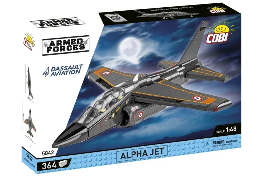 COBI Klemmbausteine Flugzeug Alpha Jet French Air Force - 364 Teile