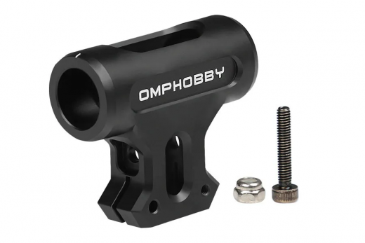 OMPHobby Ersatzteile Aluminium Rotorkopfzentralstück in schwarz für M4, M4 Max