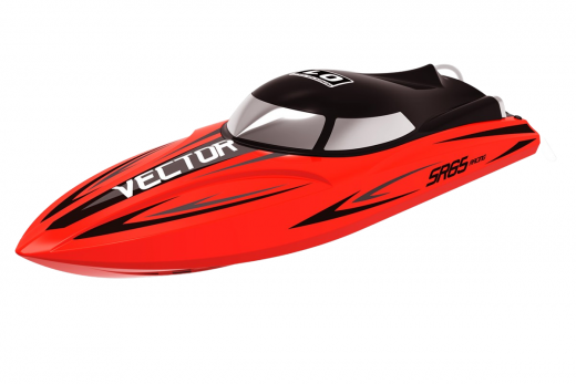 MODSTER RC Boot Vector SR65 Elektro Brushless Rennboot in rot mit 3S Antrieb 2,4GHz RTR