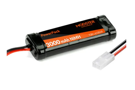 MODSTER NiMH Akku 6Zellen 7,2V 3000mAh (Tamiya) für MODSTER Crawler Predator 4WD 1:10