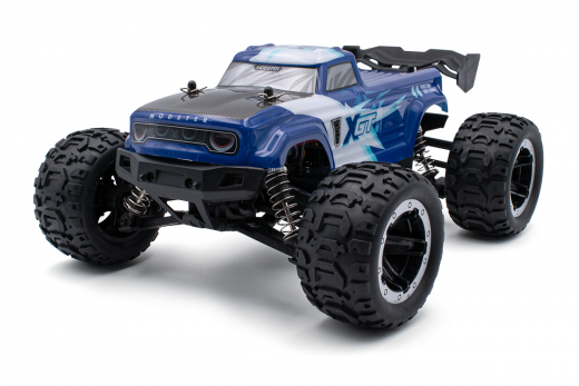 MODSTER RC Auto XGT in blau Brushed Monster Truck 4WD 1:16 2,4GHz RTR