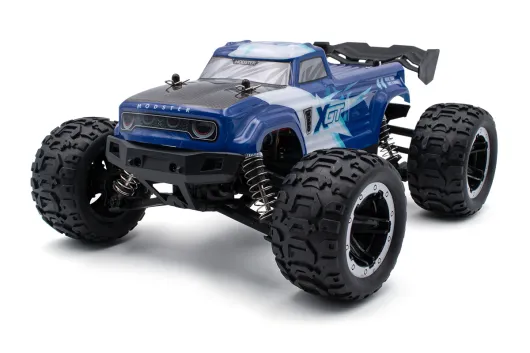 MODSTER RC Auto XGT in blau Brushed Monster Truck 4WD 1:16 2,4GHz RTR