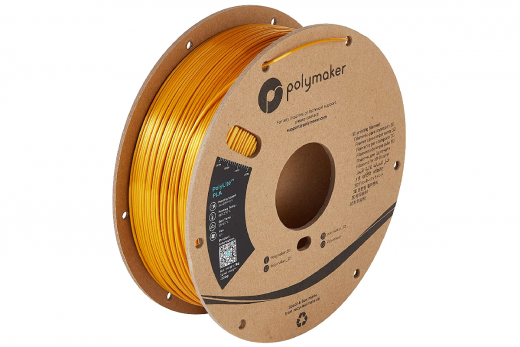 Polymaker PolyLite SILK PLA Gold mit Metallglanz 1,75mm 1kg