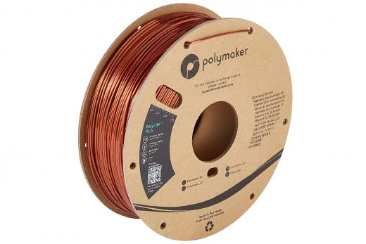 Polymaker PolyLite SILK PLA Bronze mit Metallglanz 1,75mm 1kg