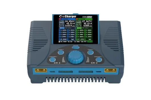 Junsi iCharger 458 Duo Ladegerät - 2x1600W - 2200W - 8S