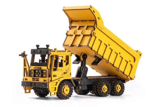 Lasercut Holzbausatz Funktionsmodell Muldenkipper 279 Teile