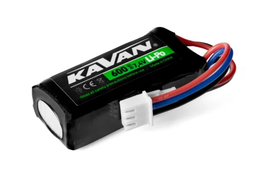 Kavan LiPo Akku GRE18 2S 7,4V 600mAh passend für RC Auto GRE-18 Crawler 1:18 und FuriTek FX118 Fury Wagon 1:18