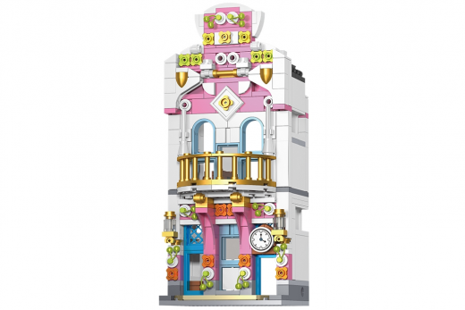 Super18K Klemmbausteine Modular Building Street View Blumenladen - 301 Teile