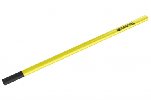 XLPower Ersatzteile Heckrohr 32mm aus Aluminium lackiert in gelb für XLPower Specter 700 V2, Specter 700 V2 Nitro und Specter 700 V2 NME