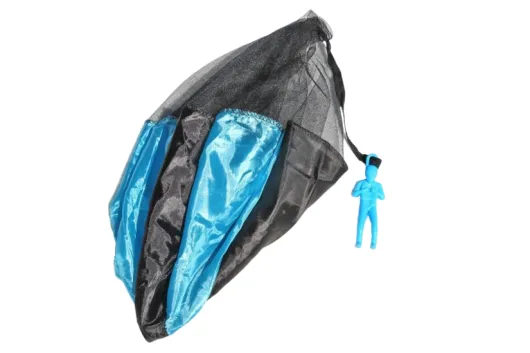 Fallschirmspringer Konrad in blau