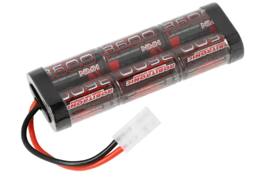 Robitronic NiMH Akku 6Zellen 7,2V 3600mAh Stick Pack mit Tamiya Stecker