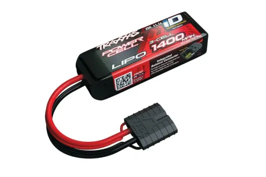 Traxxas Akku LiPo Power Cell 1400mAh 11,1V 3S 25C Traxxas mit iD-Stecker (L88xH20xB35mm)