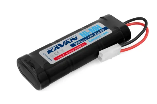 KAVAN NiMH Akku 6Zellen 3000mAh 7,2V mit Tamiya Stecker