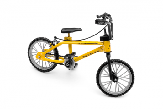 RC Crawler Scalezubehör 1/10 BMX Fahrrad gelb