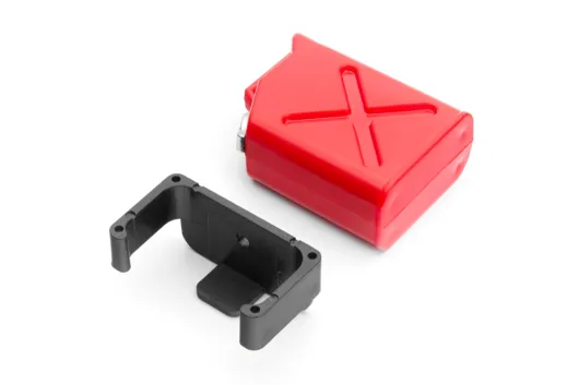 RC Crawler Scalezubehör 1/10 Kanister rot