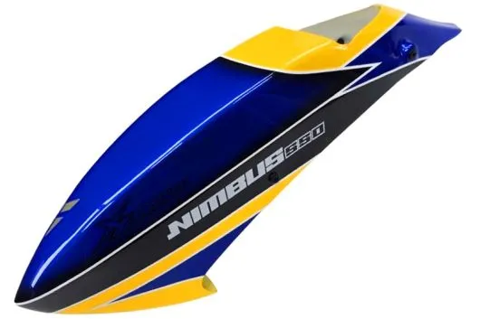 XLPower Ersatzteile Kabinenhaube Blau Gelb für Nimbus 550
