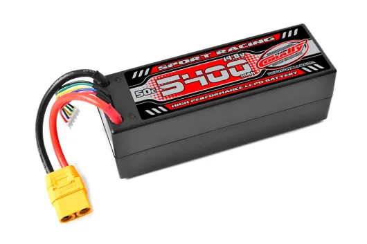 Team Corally Sport Racing LiPo Akku 4S 14,8V 5400mAh 50C mit XT90 im Hardcase