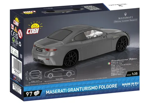COBI Klemmbausteine Auto Grand Turismo Folgore - 97 Teile