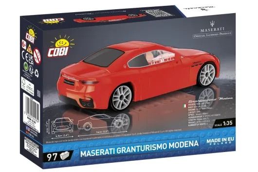 COBI Klemmbausteine Auto Grand Turismo Modena - 97 Teile