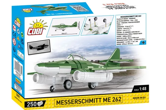 COBI Klemmbausteine Flugzeug Messerschmitt ME262 - 250 Teile