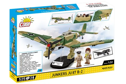 COBI Klemmbausteine Flugzeug Junkers JU87 B2 - 525 Teile