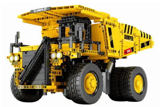 Reobrix Klemmbausteine Großmuldenkipper - 1622 Teile