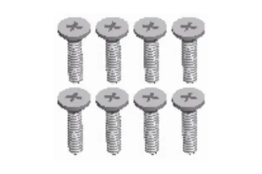 MODSTER Ersatzteile für RC Auto Mini Cito Senkkopfschrauben M2x8 8Stück