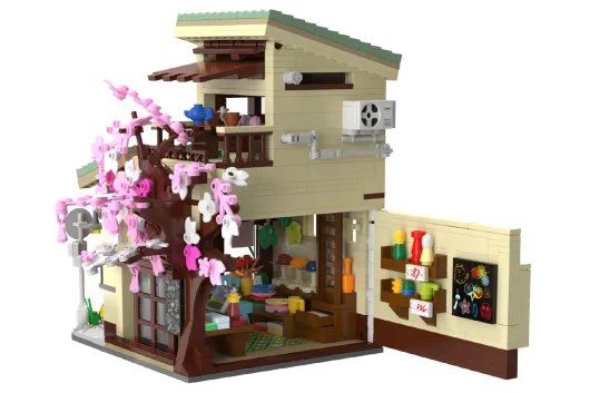 CaDA Klemmbausteine Kitty's Lebensmittelgeschäft - 921 Teile