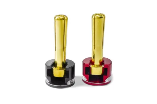 Stecker 4mm mit LP Kühlkörper / Griffstück H-SPEED