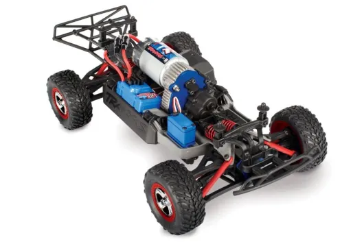 Traxxas Slash 4x4 rot 1/16 Short-Course RTR Brushed, mit Akku und USB-C-Lader