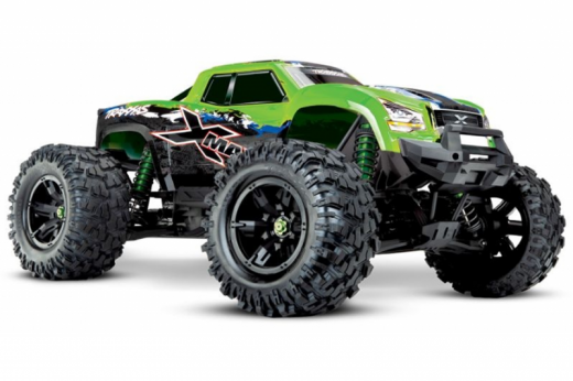 Traxxas X-Maxx 4x4 VXL grün 1/7 Monster-Truck RTR Brushless, ohne Akku und ohne Lader