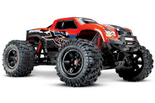 Traxxas X-Maxx 4x4 VXL rot 1/7 Monster-Truck RTR Brushless, ohne Akku und ohne Lader