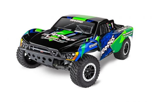 Traxxas Slash VXL Clipless grün 2WD 1/10 Short-Course RTR Brushless, mit TSM, ohne Akku und ohne Lader