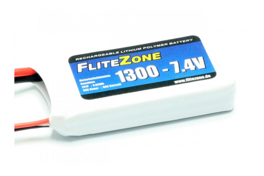 FliteZone LiPo Akku 2S 7,4V 1300mAh